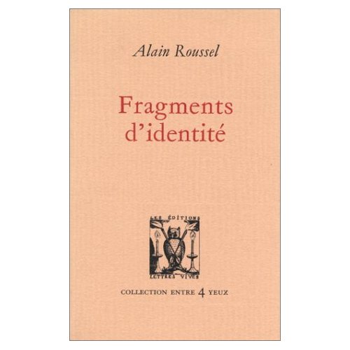 FRAGMENTS D'IDENTITE