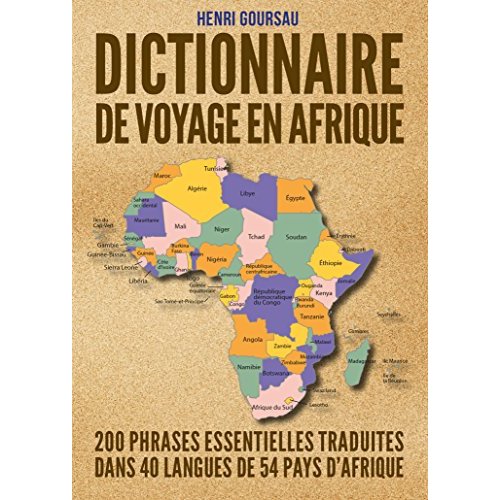 DICTIONNAIRE DE VOYAGE EN AFRIQUE