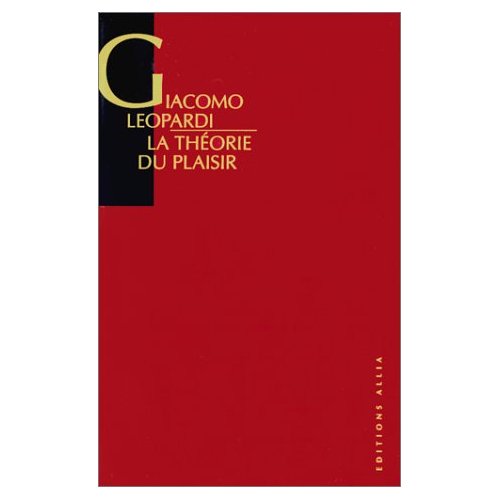 LA THEORIE DU PLAISIR