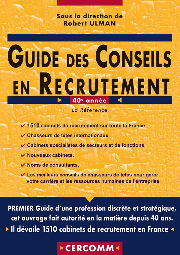 GUIDE DES CONSEILS EN RECRUTEMENT