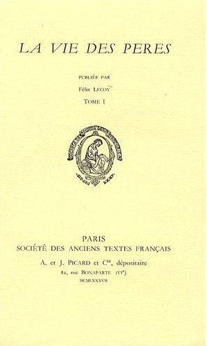 LA VIE DES PERES. 3 VOLS.