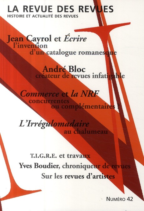 LA REVUE DES REVUES - NUMERO 42