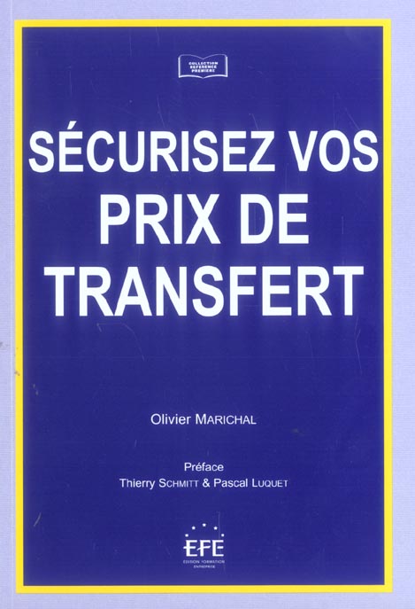 SECURISEZ VOS PRIX DE TRANSFERT