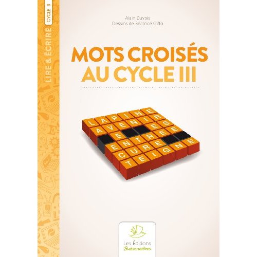 MOTS CROISES AU CYCLE 3