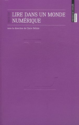 LIRE DANS UN MONDE NUMERIQUE - ETAT DE L'ART