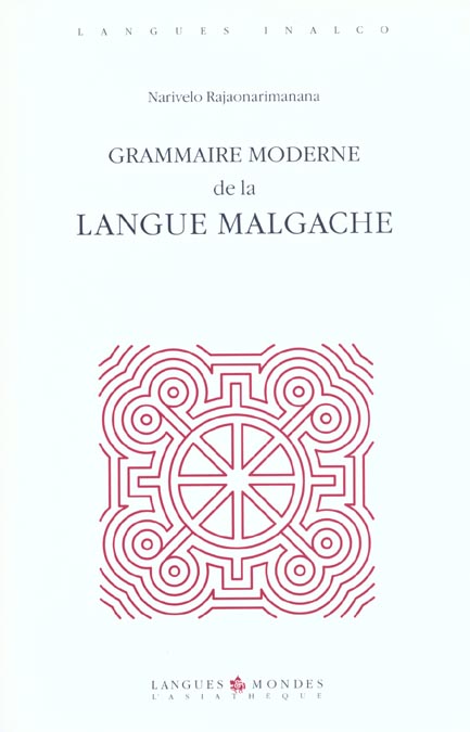 GRAMMAIRE MODERNE DE LA LANGUE MALGACHE