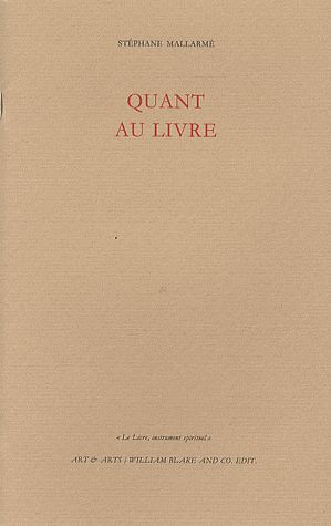 QUANT AU LIVRE