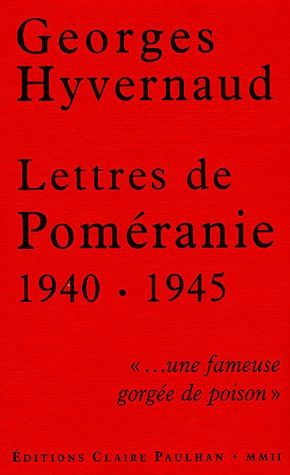 LETTRES DE POMERANIE 1940-1945 - 