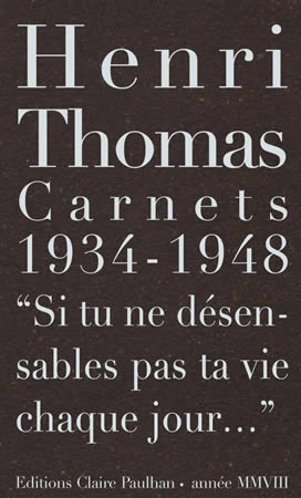 CARNETS 1934-1948 - 