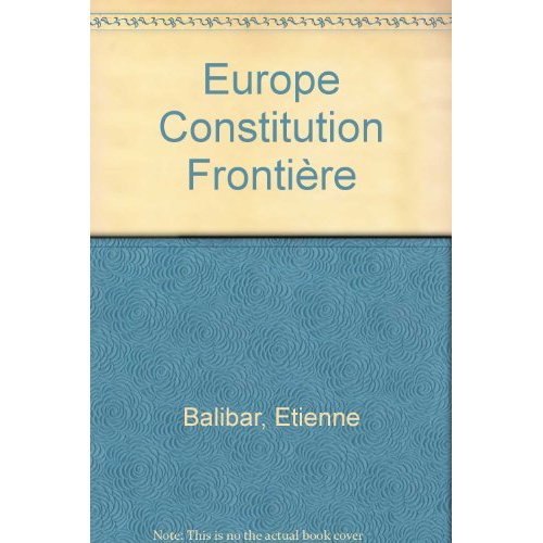 EUROPE CONSTITUTION FRONTIERE