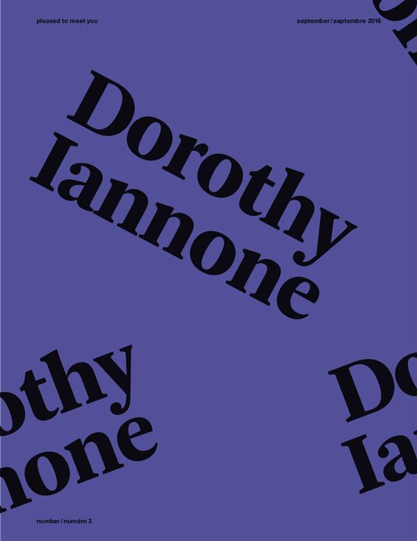 PLEASED TO MEET YOU : DOROTHY IANNONE - N 3