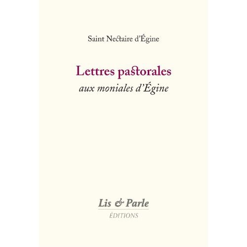 LETTRES PASTORALES AUX MONIALES D'EGINE