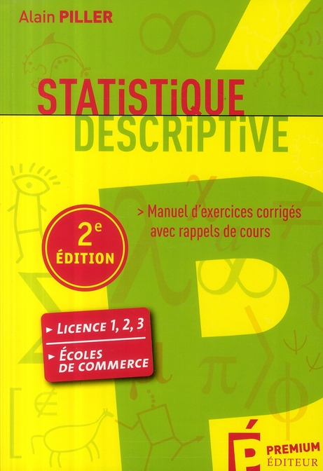 STATISTIQUE DESCRIPTIVE (2EME EDITION)