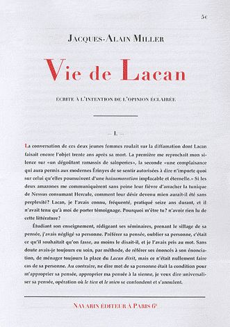 VIE DE LACAN