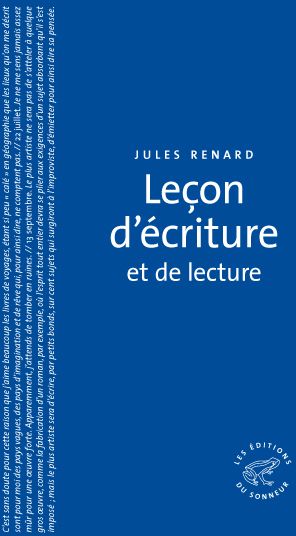 LECONS D'ECRITURE ET DE LECTURE