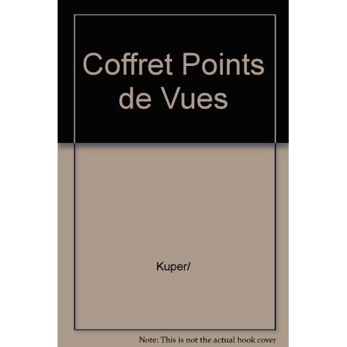 COFFRET POINTS DE VUES