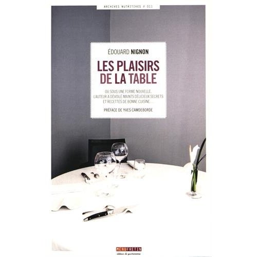 LES PLAISIRS DE LA TABLE