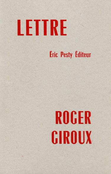 LETTRE