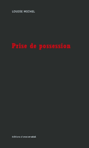 PRISE DE POSSESSION