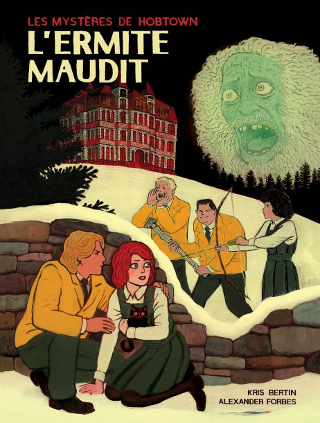 L'ERMITE MAUDIT - LES MYSTERES DE HOBTOWN TOME 2 - ILLUSTRATIONS, NOIR ET BLANC