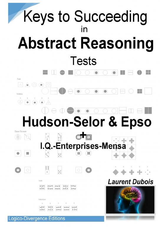 ABSTRACT REASONING : HUDSON-SELOR-EPSO