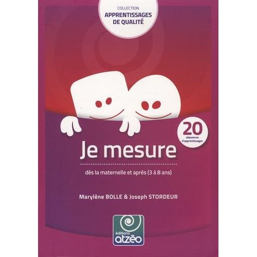 JE MESURE DES LA MATERNELLE ET APRES