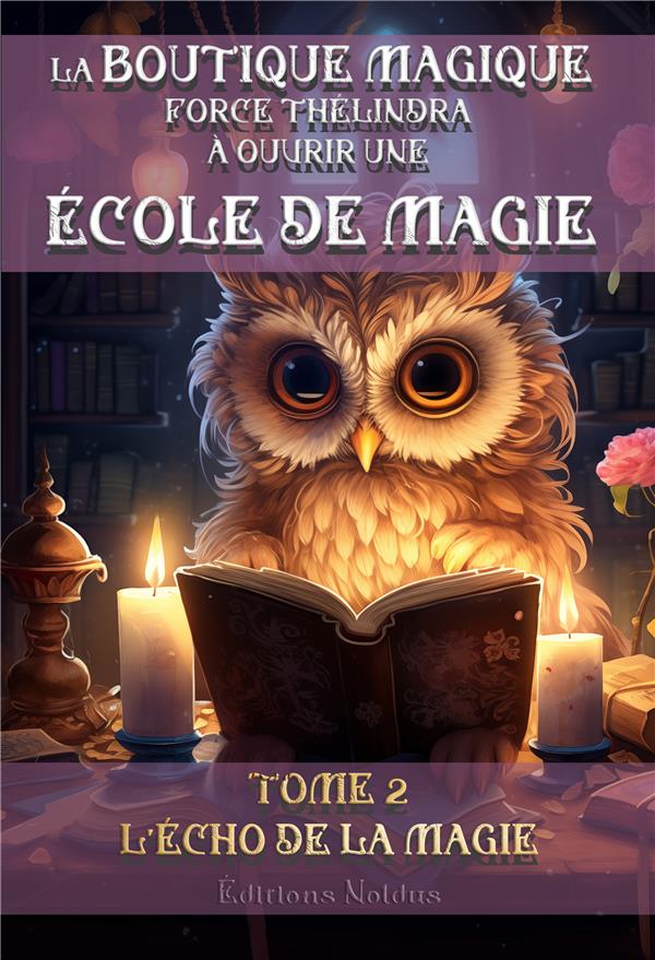 LA BOUTIQUE MAGIQUE FORCE THELINDRA A OUVRIR UNE ECOLE DE MAGIE T2 DYS - TOME 2 L'ECHO DE LA MAGIE