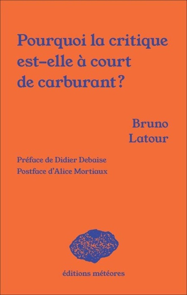 POURQUOI LA CRITIQUE EST-ELLE A COURT DE CARBURANT?