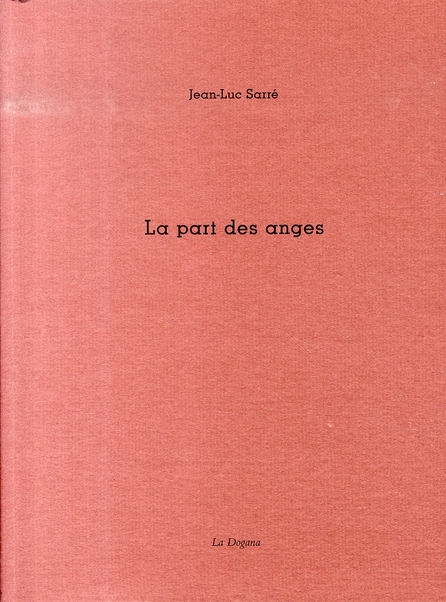 LA PART DES ANGES
