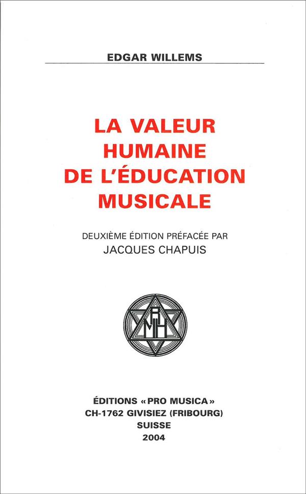 LA VALEUR HUMAINE DE L EDUCATION MUSICALE