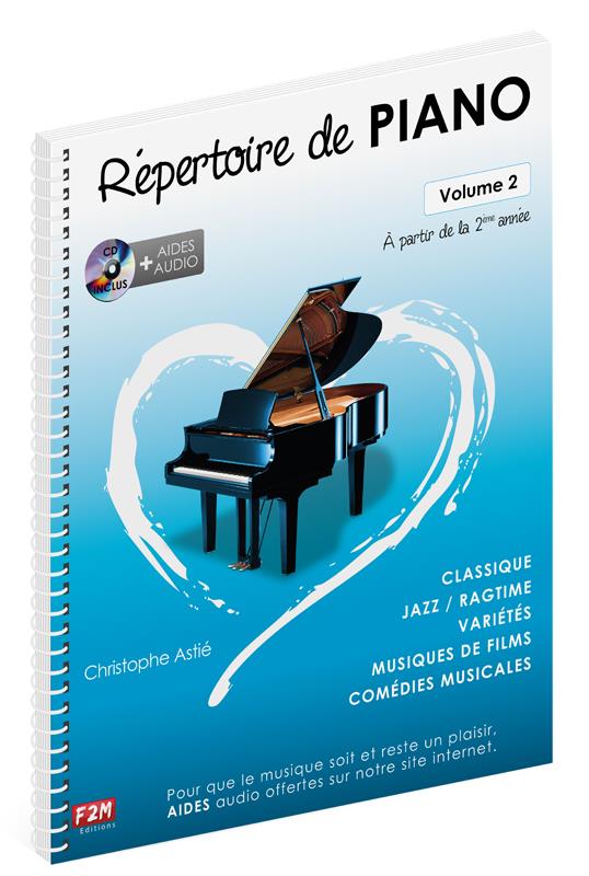 REPERTOIRE DE PIANO VOL 2 + CD