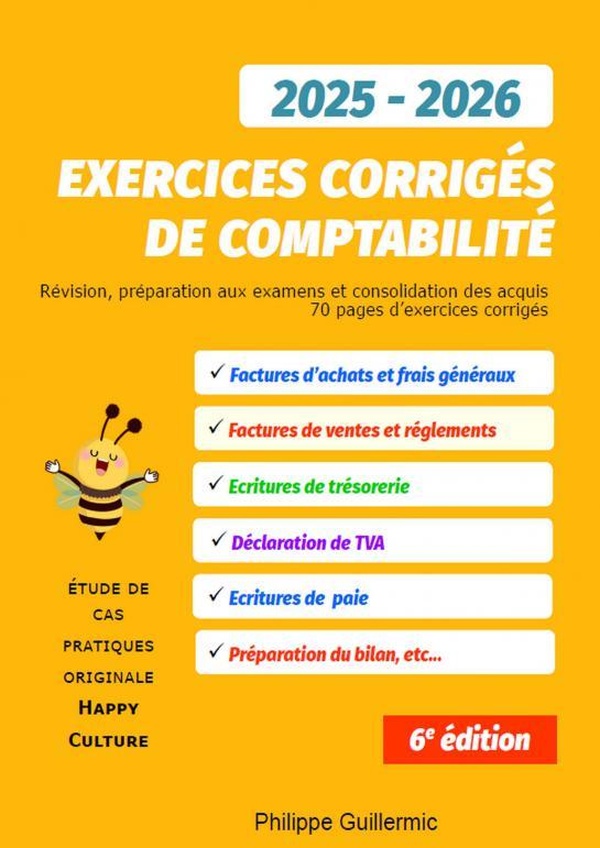 EXERCICES CORRIGES DE COMPTABILITE