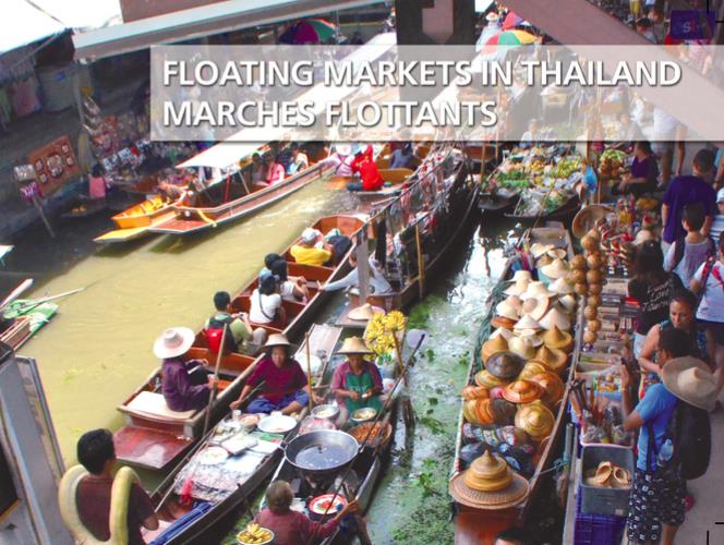 LES MARCHES FLOTTANTS EN THAILANDE - FLOATINGS MARKETS IN THAILANDE