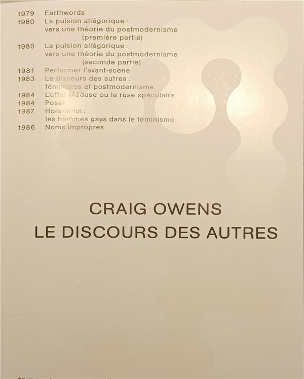 LE DISCOURS DES AUTRES /FRANCAIS