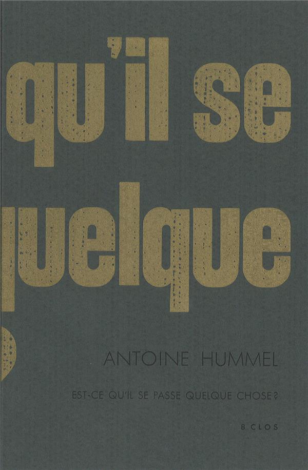 EST-CE QU'IL SE PASSE QUELQUE CHOSE ? - FAQ