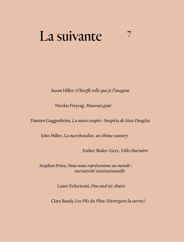 LA SUIVANTE 7