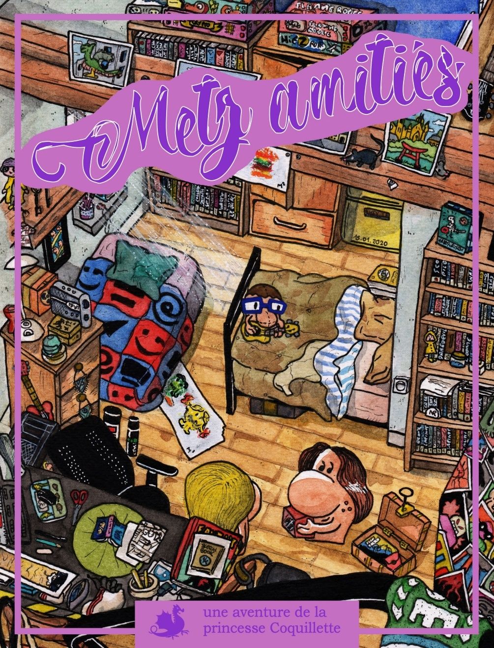 UNE AVENTURE DE PRINCESSE COQUILLETTE - T03 - UNE AVENTURE DE LA PRINCESSE COQUILLETTE - METZ AMITIE