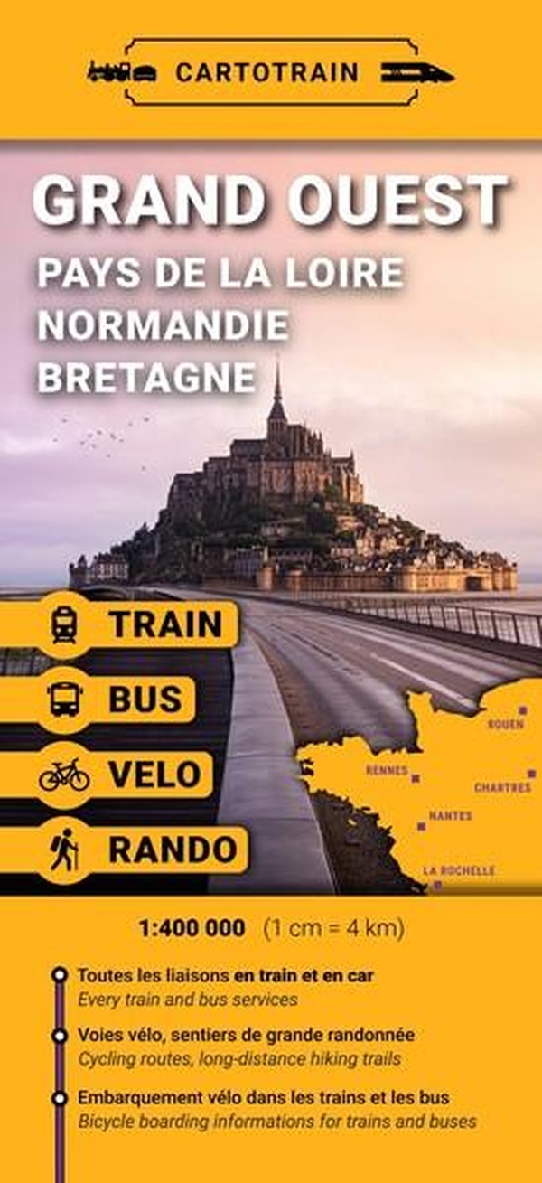 FRANCE GRAND OUEST EN TRAIN+BUS