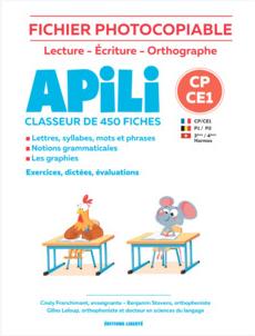 FICHIER PHOTOCOPIABLE APILI POUR ENSEIGNANTS ORTHOPHONISTES LOGOPEDISTES