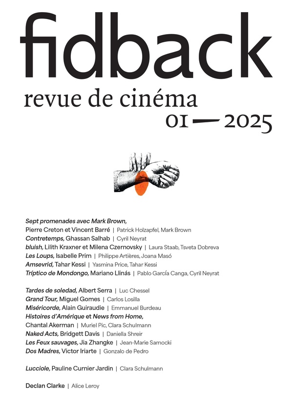 FIDBACK - REVUE DE CINEMA N 01
