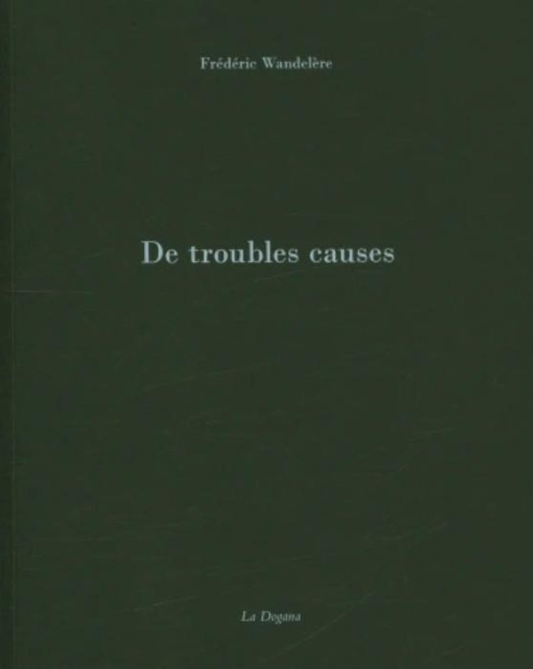 DE TROUBLES CAUSES
