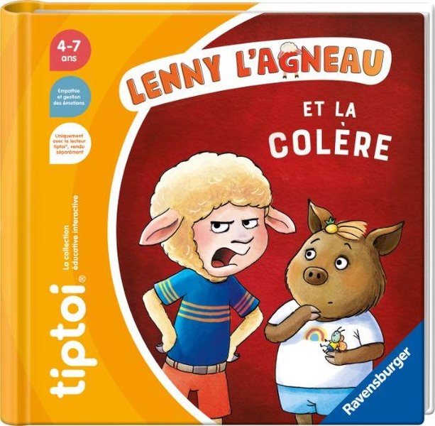 TIPTOI LENNY L'AGNEAU ET LA COLERE