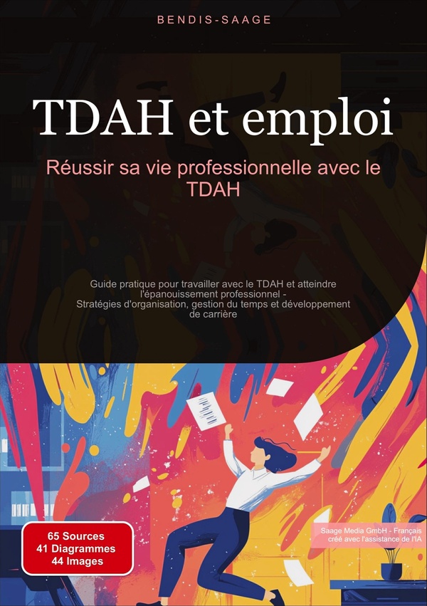 TDAH ET EMPLOI REUSSIR SA VIE PROFESSION - GUIDE PRATIQUE POUR TRAVAILLER