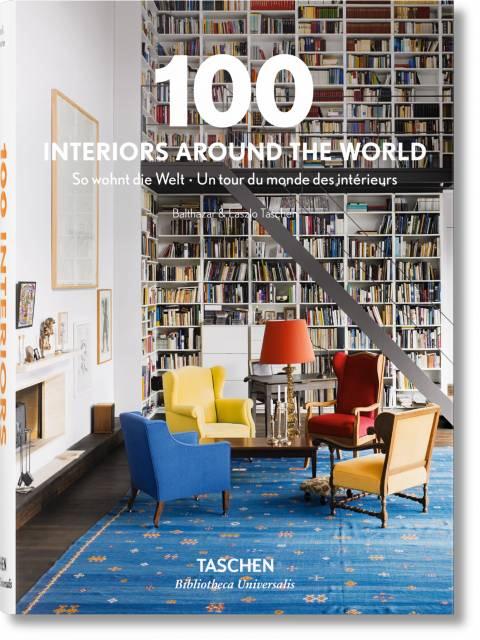 100 INTERIORS AROUND THE WORLD - EDITION MULTILINGUE