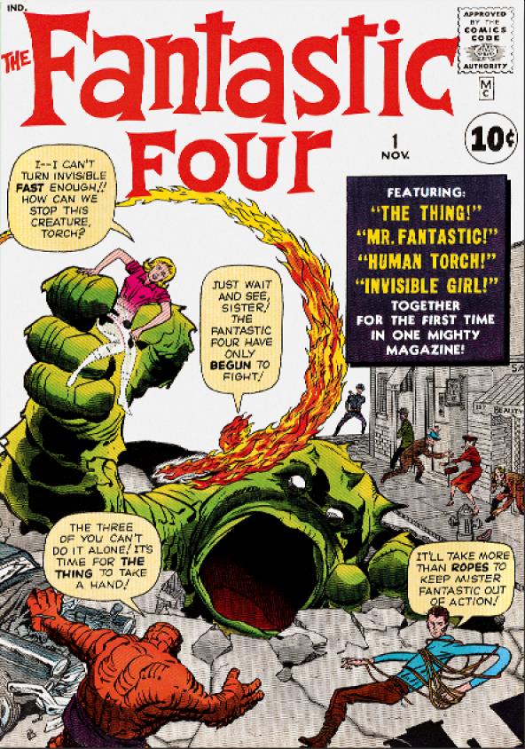 MARVEL COMICS LIBRARY. FANTASTIC FOUR. VOL. 1. 19611963