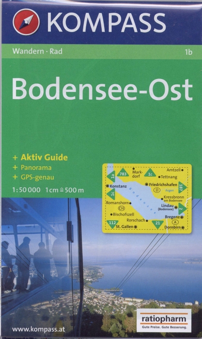 BODENSEE OST 1B  1/50.000