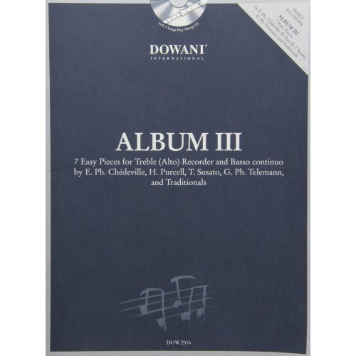 ALBUM III (EASY) BAND 3 FLUTE A BEC +CD