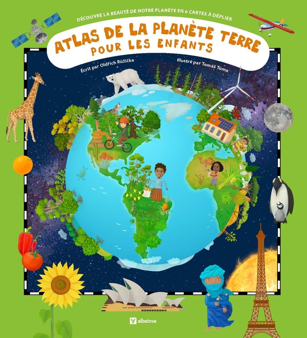 ATLAS DE LA PLANETE TERRE POUR LES ENFANTS