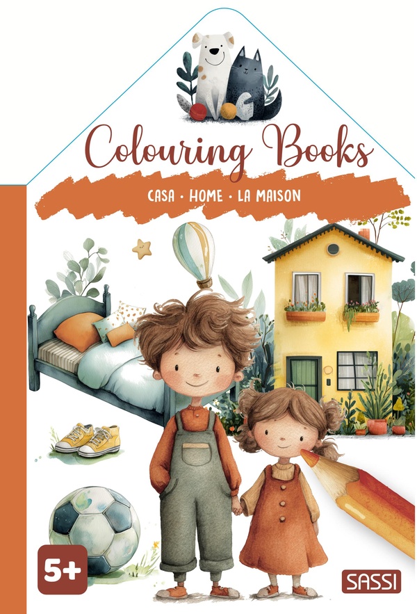 COLOURING BOOKS - LA MAISON