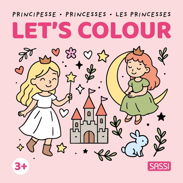 LET'S COLOUR - LES PRINCESSES
